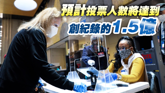 美大選超6000萬人提前投票 料創(chuàng)美國(guó)百年來最高投票率