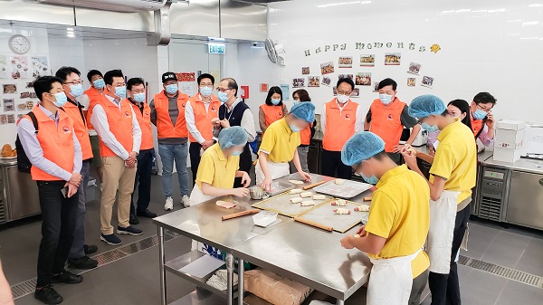 【社區(qū)】韓人商工會訪匡智職訓(xùn)中心 冀推動職場傷健共融