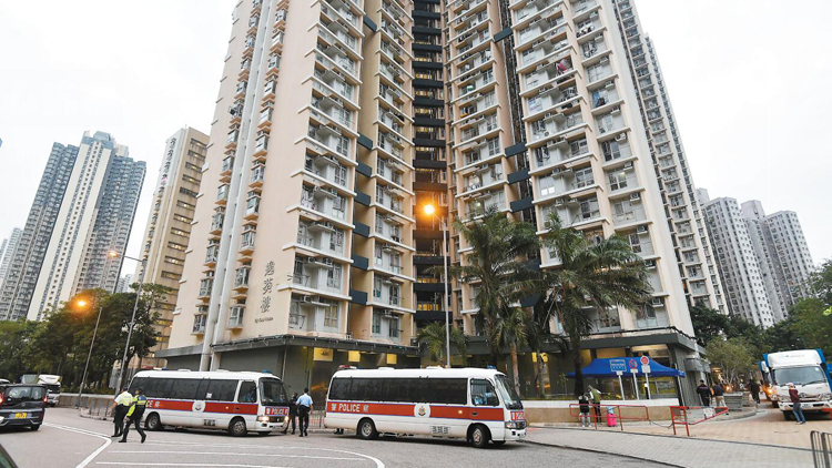 爆疫逸葵樓圍封五日 2700住戶居家隔離每天檢測