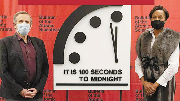 「末日鐘」警人類陷於險(xiǎn)境