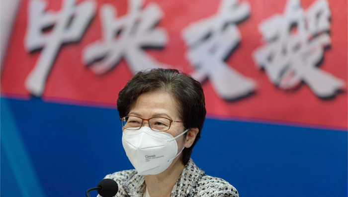 現(xiàn)重點遏阻死亡重癥 林鄭：政府抗疫絕不「躺平」