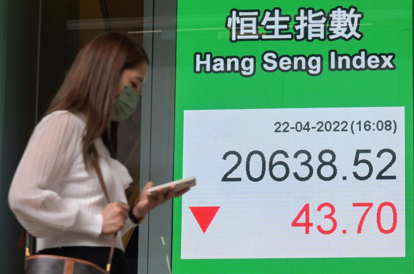 再有17家中概股面臨除牌  美聯(lián)儲(chǔ)「放鷹」 恒指下試2萬點(diǎn)