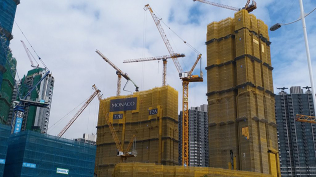 本港一手私樓買賣半年勁跌近五成