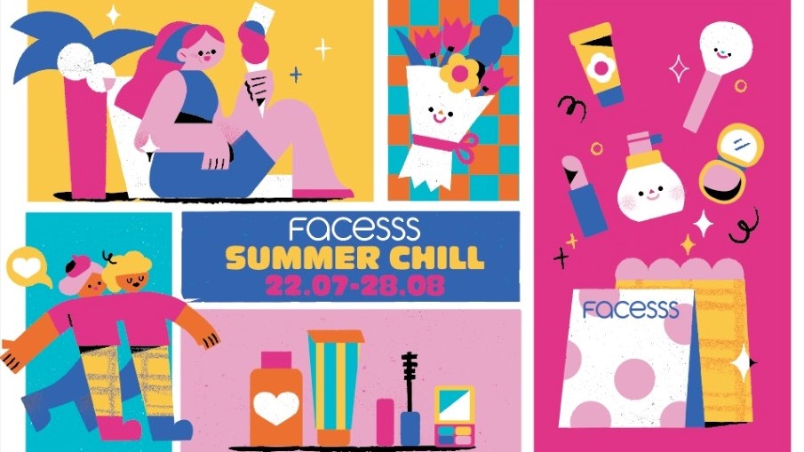 【優(yōu)惠】Facesss夏日多重賞 享色彩繽紛美容樂(lè)趣