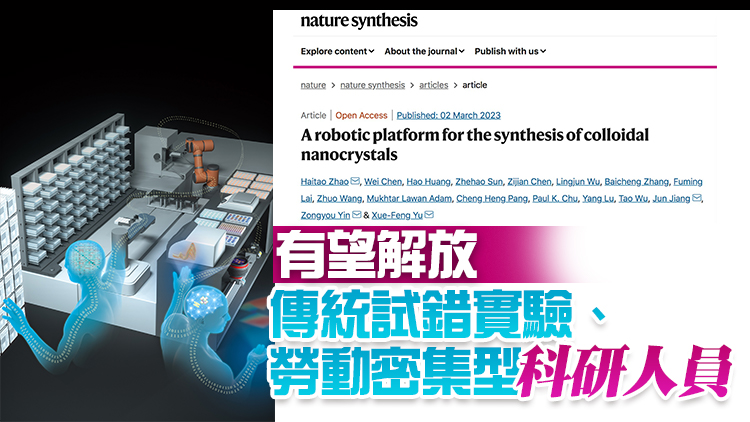 「機(jī)器科學(xué)家」開(kāi)啟納米晶材料數(shù)字智造