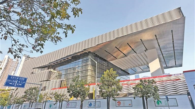 深圖北館年內(nèi)建成 設(shè)計(jì)藏書量800萬冊閱覽座位逾2000個