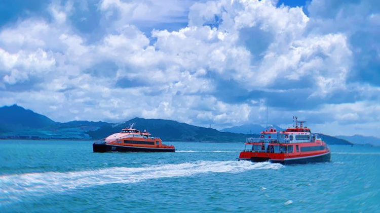 深圳至珠海九洲港海上航線3月16日起加開(kāi)航班