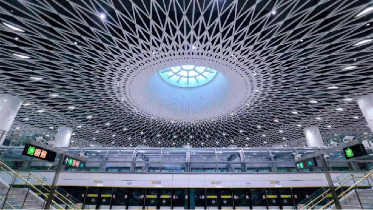 深圳市軌道交通正式進入「500公里時代」  線網(wǎng)密度繼續(xù)領(lǐng)跑全國