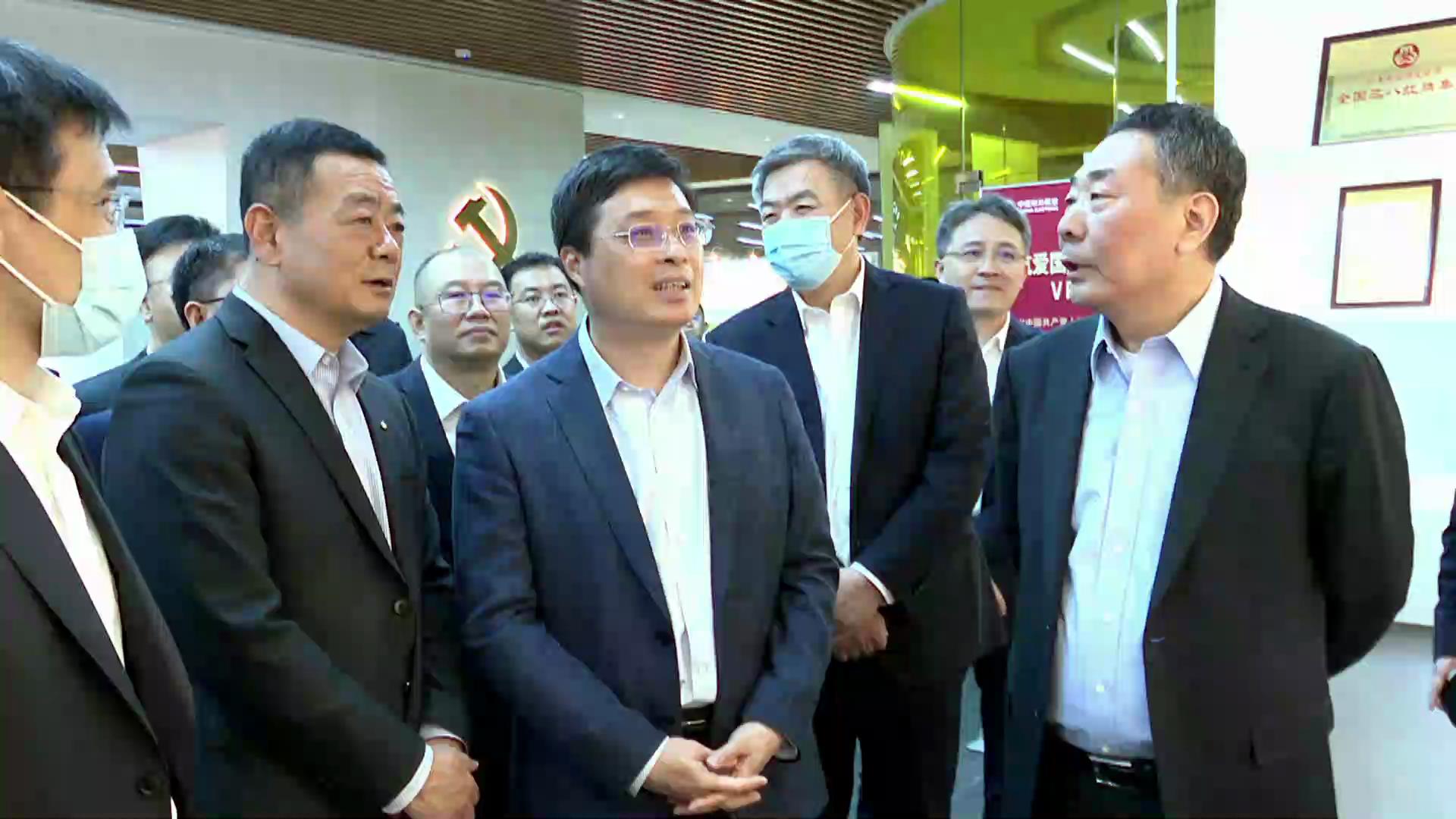 有片|山西省委常委、太原市委書記韋韜赴中國東方航空考察交流