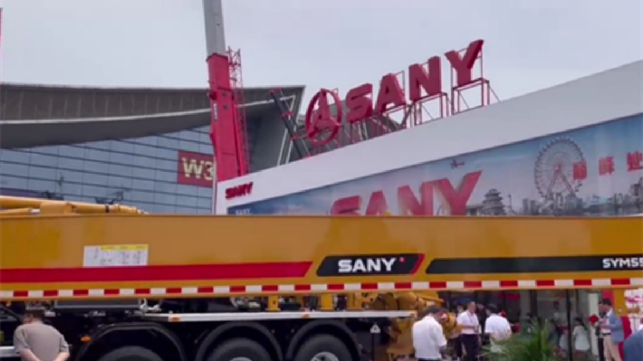 湘品湘造 閃耀世界| 國際化提速 三一重工海外市場營收強(qiáng)勁增長