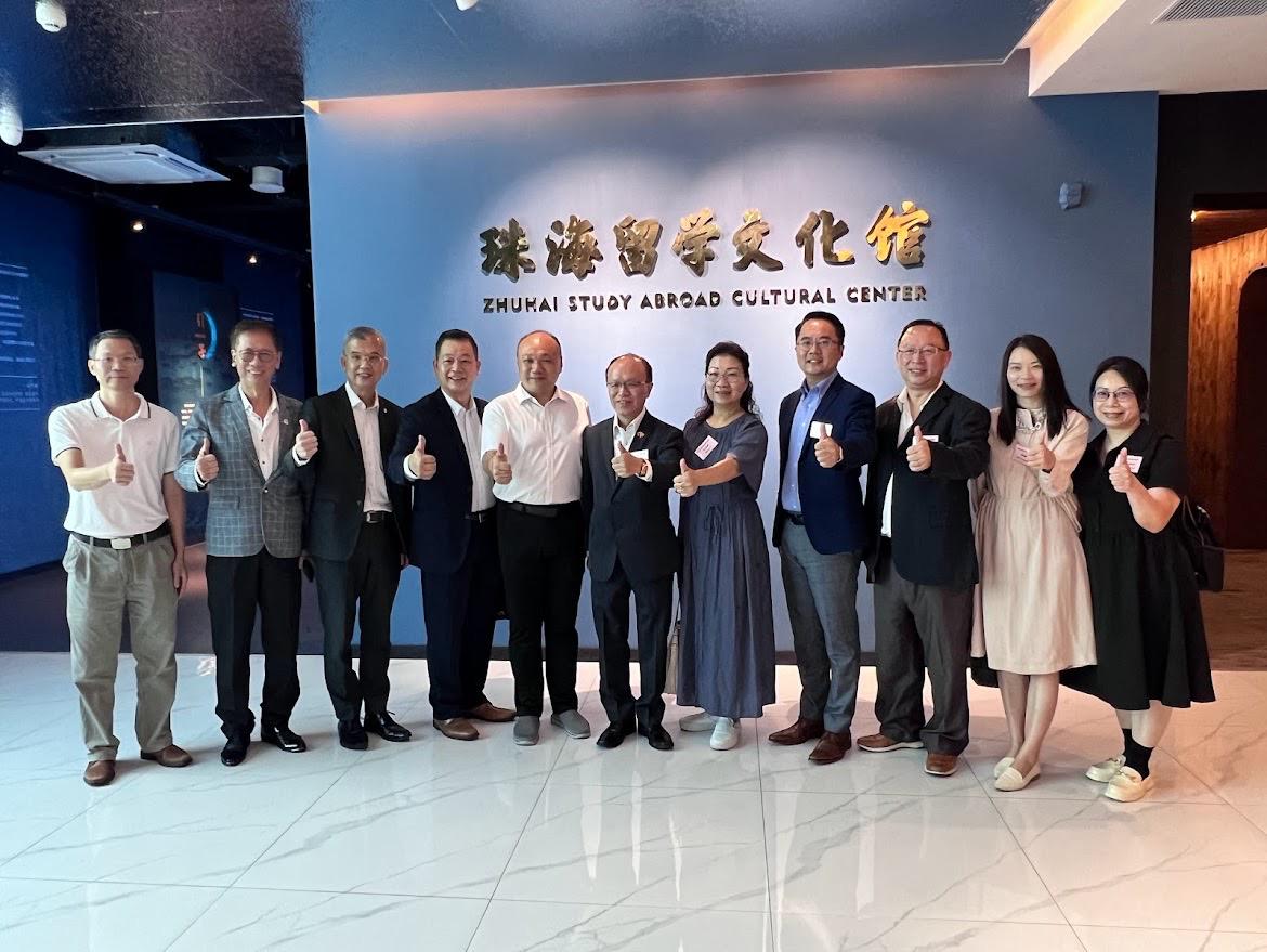 粵港青年交流促進(jìn)會組團(tuán)考察珠海