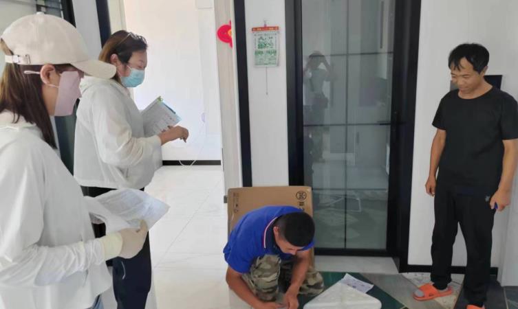 長(zhǎng)春市雙陽(yáng)區(qū)殘聯(lián)開(kāi)展無(wú)障礙改造工作