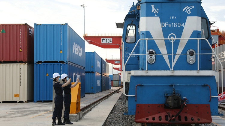 廣州中歐班列開行七周年 累計(jì)開行進(jìn)出口中歐班列1193列貨值315億