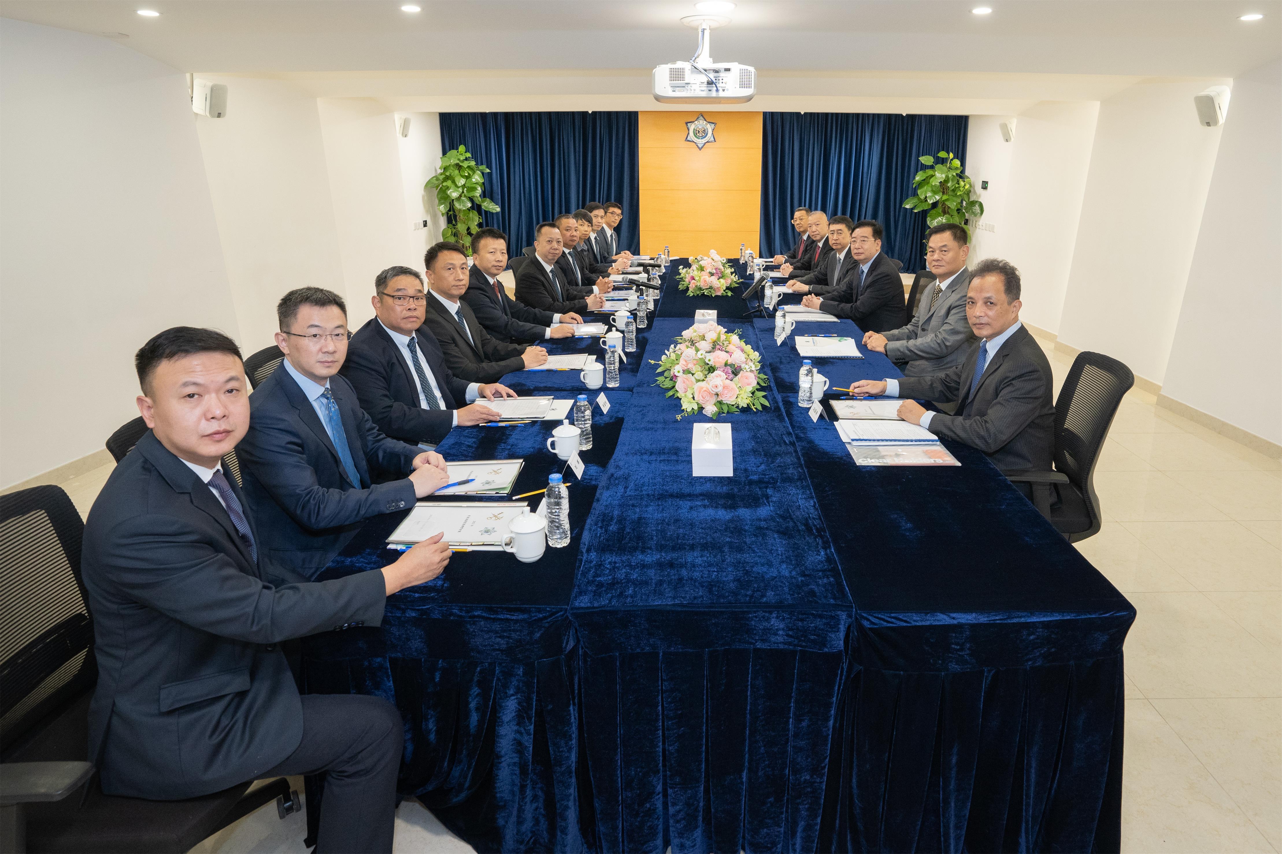 2023年粵澳海關業(yè)務聯(lián)繫會議在澳門舉行