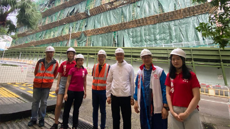 工聯(lián)會(huì)協(xié)助政府展開(kāi)風(fēng)暴過(guò)後的救災(zāi)工作