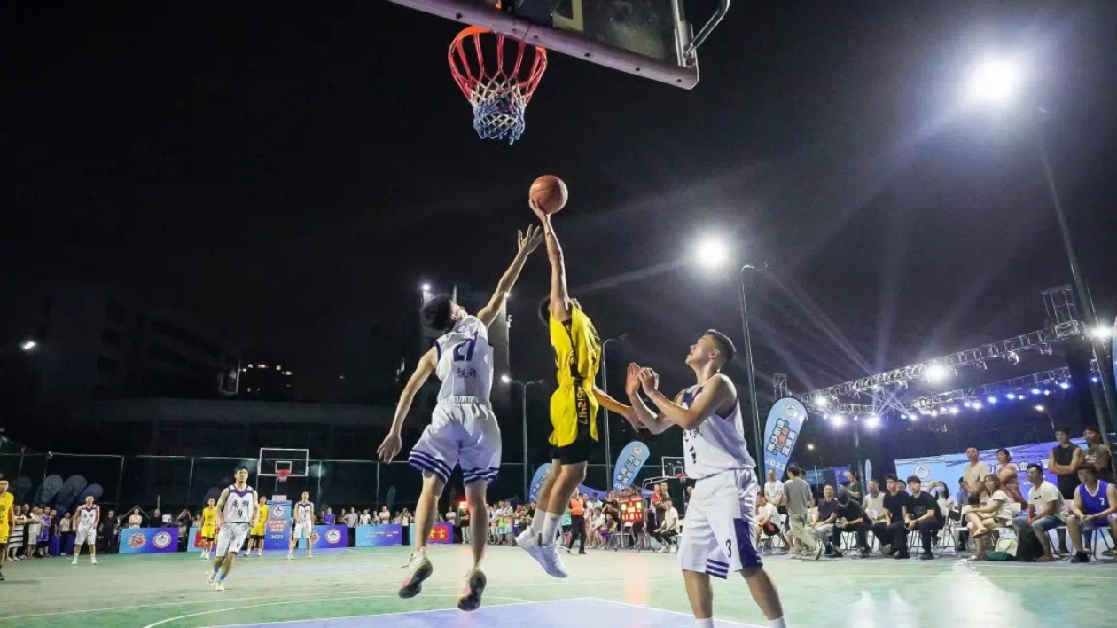 街BA來(lái)啦！第八屆南沙街道「山海杯」籃球賽開幕