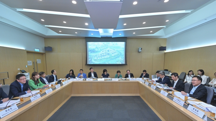 河套區(qū)港深創(chuàng)新及科技園發(fā)展聯(lián)合專責(zé)小組會議在港舉行