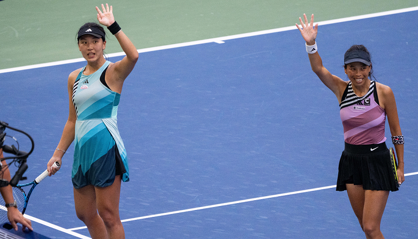 再突破！深圳小花王欣瑜晉級美網(wǎng)女雙4強