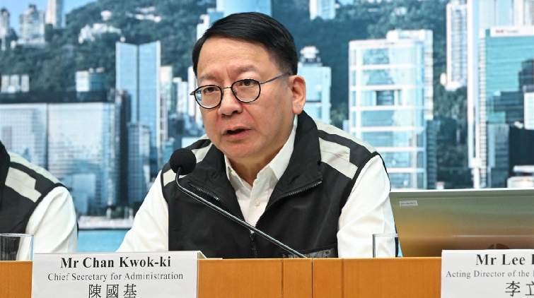 世紀(jì)暴雨 | 陳國(guó)基：政府部門上下一心 全力以赴應(yīng)對(duì)極端情況