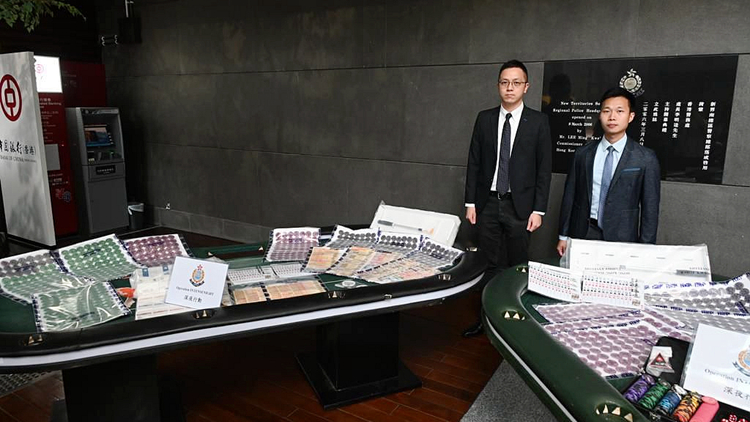 警破2工廈非法賭檔 拘18人 檢獲90萬元現(xiàn)金籌碼