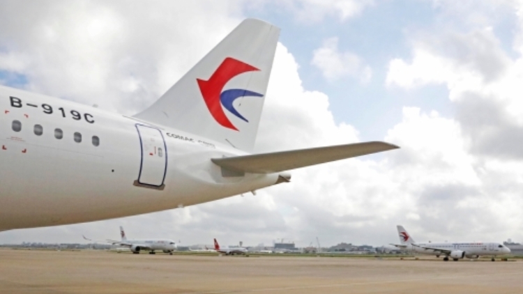 中國商飛C919訂單已達(dá)1061架