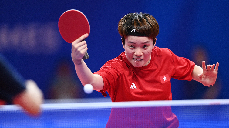 乒乓港隊(duì)10人出戰(zhàn)亞運(yùn)7項(xiàng)目 杜凱琹負(fù)傷出賽