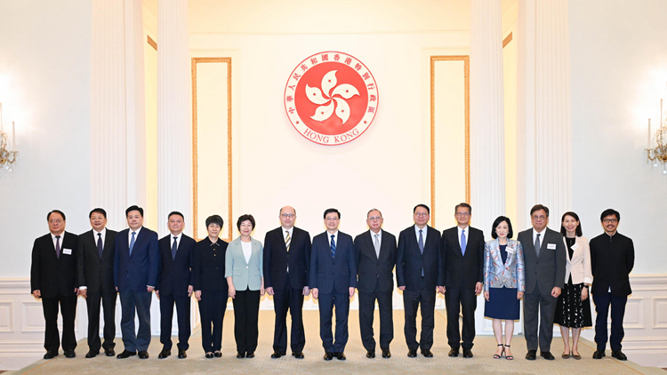 李家超晤國(guó)資委及央企代表團(tuán) 感謝鼎力支持一帶一路高峰論壇