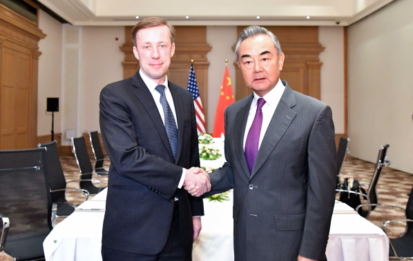 王毅同美國總統(tǒng)國家安全事務(wù)助理沙利文舉行會(huì)晤