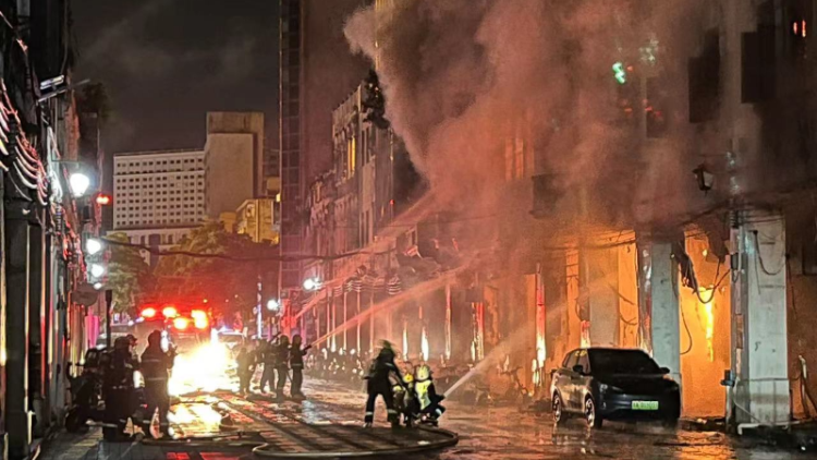 ?？谕▓?bào)一火情信息：造成一名市民遇難