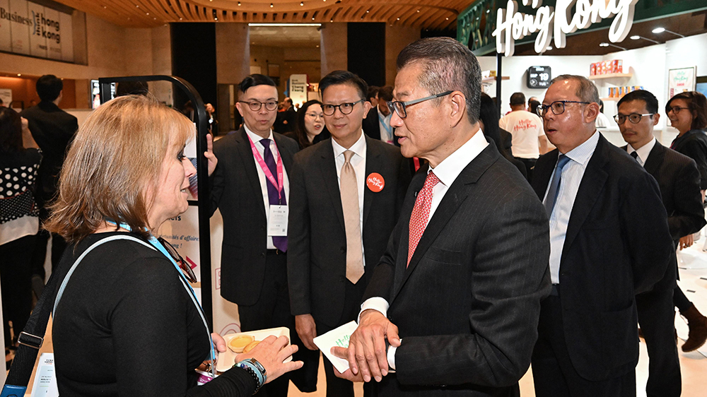 財(cái)爺繼續(xù)歐洲之旅  推廣香港新優(yōu)勢(shì)
