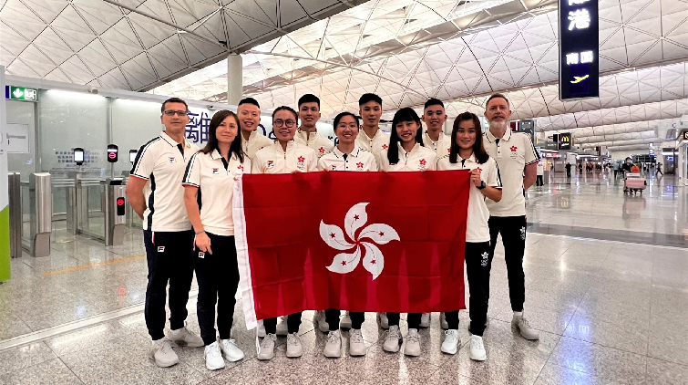 多圖 | 5支港隊出發(fā)杭州 壁球隊力爭佳績