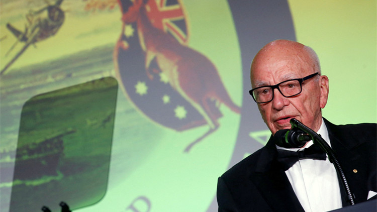 傳媒大亨默多克將卸任美國福克斯公司和新聞集團(tuán)董事長