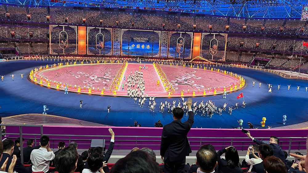 李家超出席杭州亞運(yùn)會(huì)開(kāi)幕式