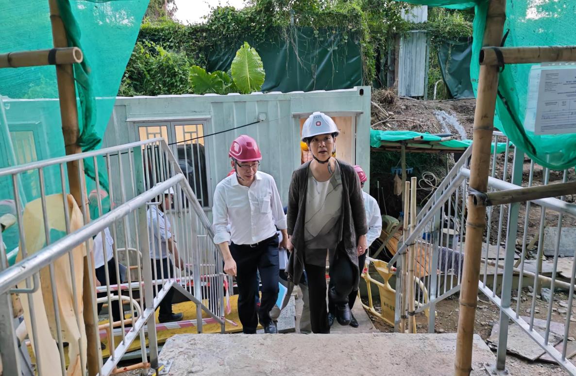 何永賢：過渡房屋已有7800個(gè)單位投入服務(wù)