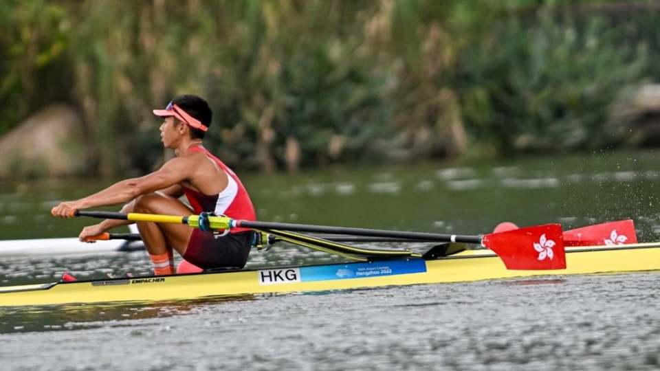 港隊(duì)亞運(yùn)直擊 | 港隊(duì)再添獎(jiǎng)牌！趙顯臻賽艇男子單人雙槳摘銅
