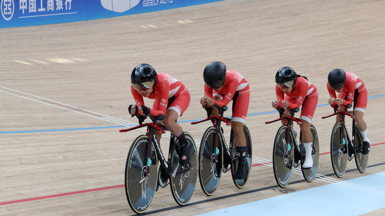 港隊亞運直擊 | 香港單車隊奪場地單車女子團體追逐賽銅牌