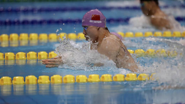 【亞運奪冠】第100金！覃海洋奪亞運會男子50米蛙泳金牌