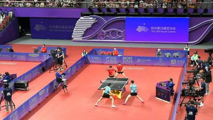 再爆冷！孫穎莎王曼昱無(wú)緣亞運(yùn)女雙四強(qiáng)