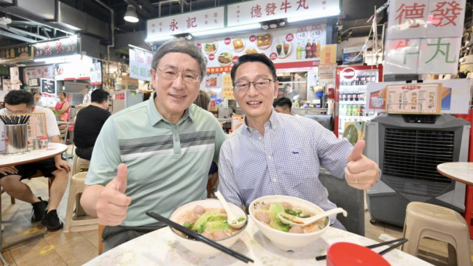 卓永興響應(yīng)「夜繽紛」活動(dòng)樂(lè)趣 大啖牛丸牛雜