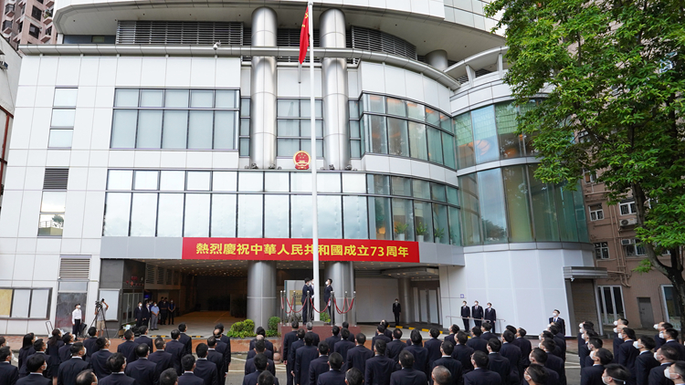 駐港國安公署署長董經(jīng)緯發(fā)表國慶寄語：深入實(shí)施香港國安法 依法打擊危害國安行為