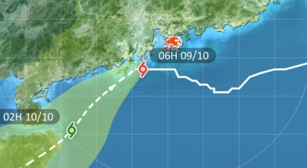 天文臺(tái)11時(shí)40分將改掛3號(hào)波 黑雨警告仍生效