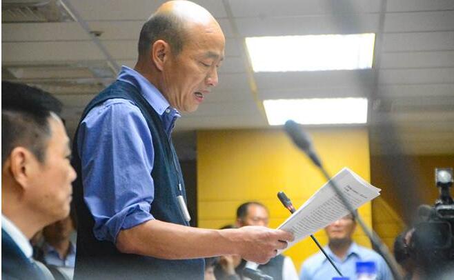 韓國(guó)瑜談藍(lán)白合：盼望人人都是桶箍