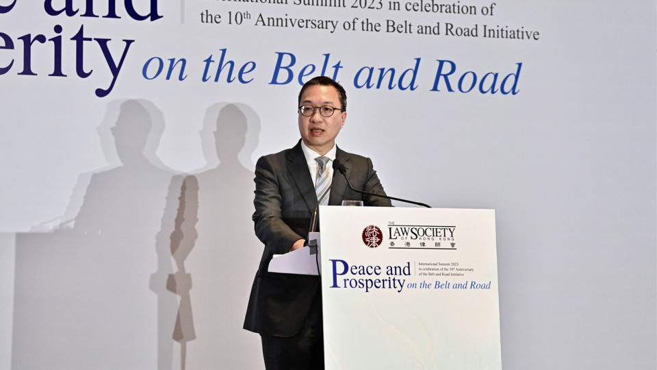 林定國：鼓勵香港法律界在「一帶一路」項目發(fā)揮所長
