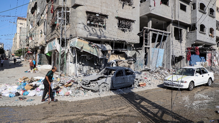 以色列軍方要求加沙城110萬居民在24小時(shí)內(nèi)向南撤離