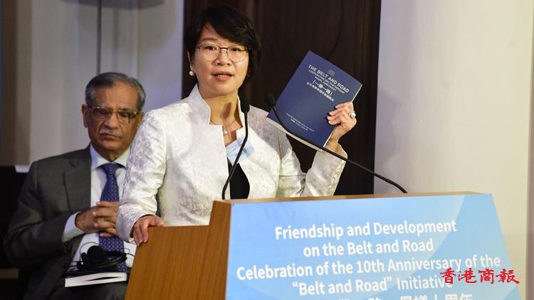 一帶一路國際論壇在港舉行 梁美芬：香港有足夠雙語法律人才發(fā)揮貢獻(xiàn)