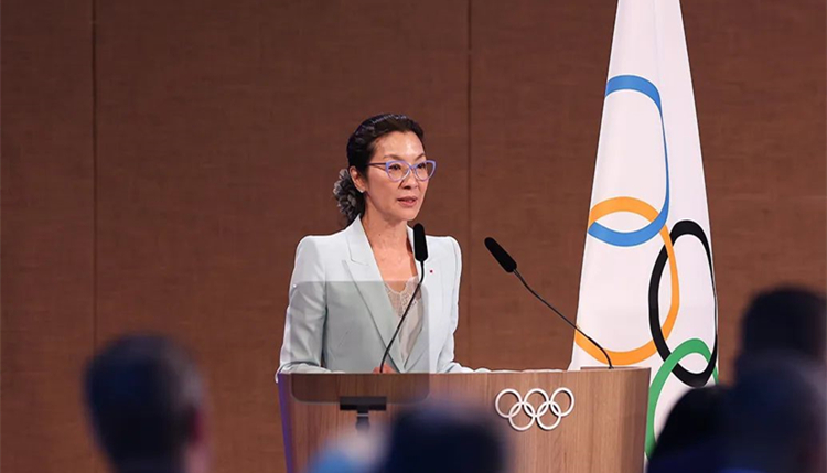 當(dāng)選國際奧委會(huì)委員後，楊紫瓊這樣說
