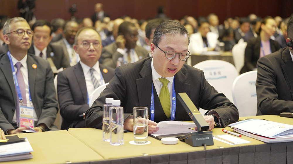 林定國(guó)：盡心歇力推進(jìn)「廉潔絲綢之路」建設(shè)