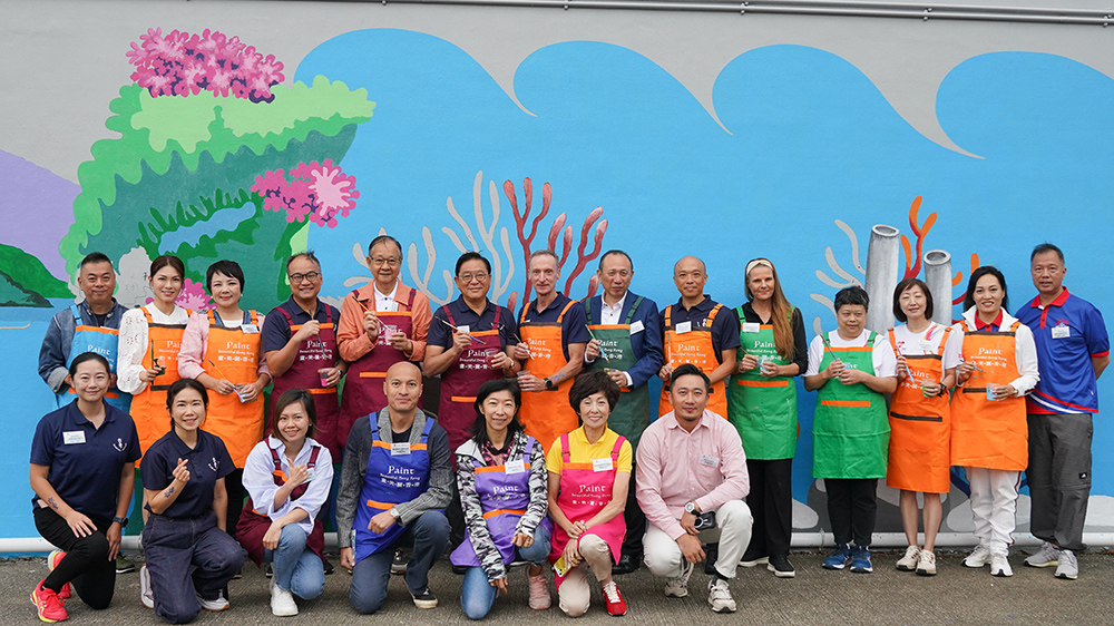 水警「畫(huà)·海上安全」壁畫(huà)活動(dòng) 逾600人合力傳遞海上安全訊息