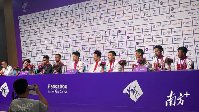 廣東運動員首金！中國殘疾人自行車隊打破賽會紀錄