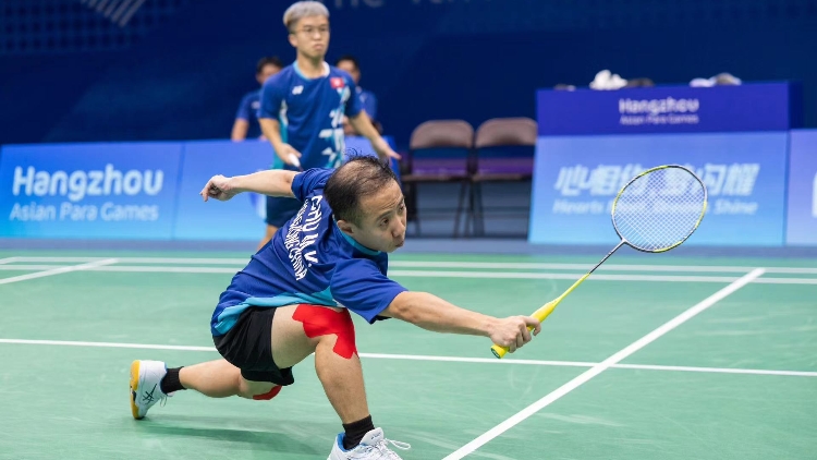 杭州亞殘運(yùn)｜王鎮(zhèn)炎與朱文佳摘下男雙SH6級(jí)銀牌 羽隊(duì)奪1金1銀2銅收官